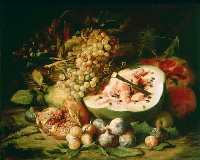 Stillleben mit Früchten auf einem Sims von Frans Snyders or Snijders